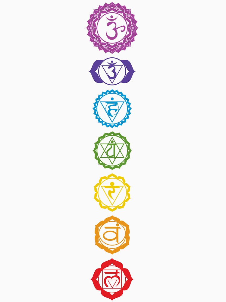Chakras - The 7 Centers of Force by theteesyouwant