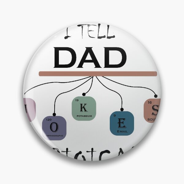 Item preview,  I Tell Dad Jokes Periodically designed and sold by ELMIDOUX.