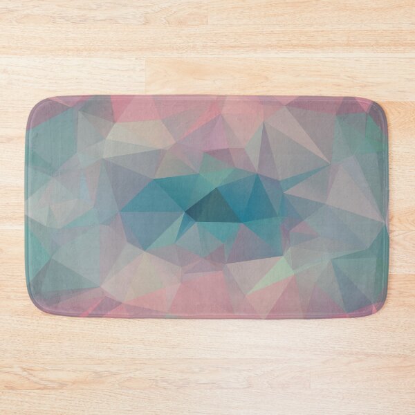 Item preview, BUBBLEGUM PINK AND POWDER BLUE LOWPOLY designed and sold by EDDESIGNFORFUN.