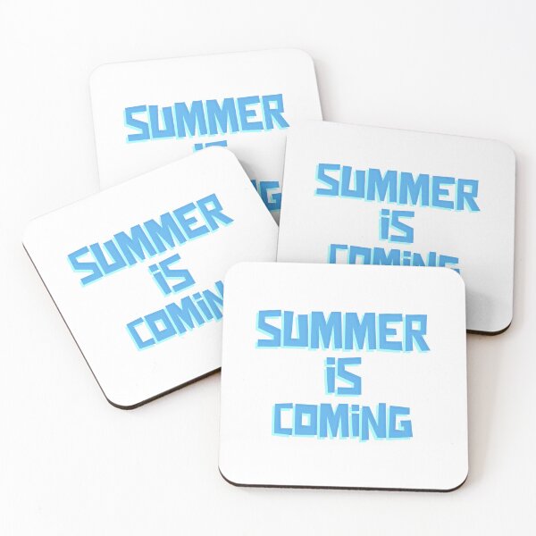 Item preview, Cool Typography Summer is coming. Gift for summer time designed and sold by TamGustam.