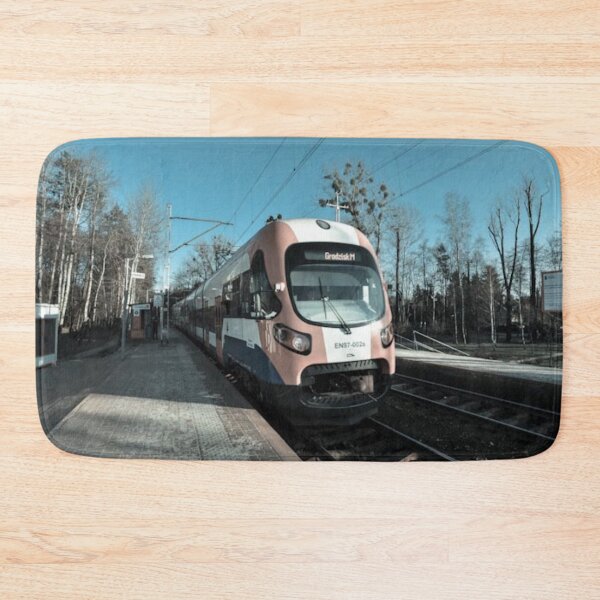 Item preview, Train Station in Winter designed and sold by MissVania Speaks.