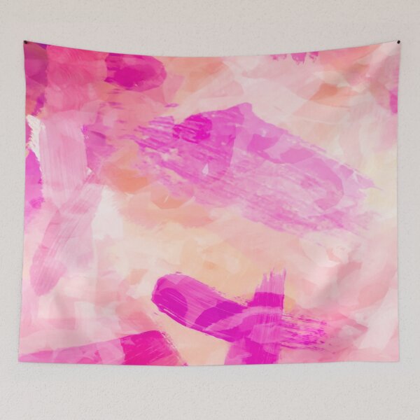 Item preview, splash painting texture abstract background in pink designed and sold by Mrvell.