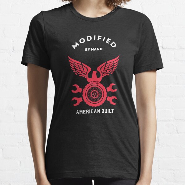 MODIFIED BY HAND AMERICAN BUILT Essential T-Shirt