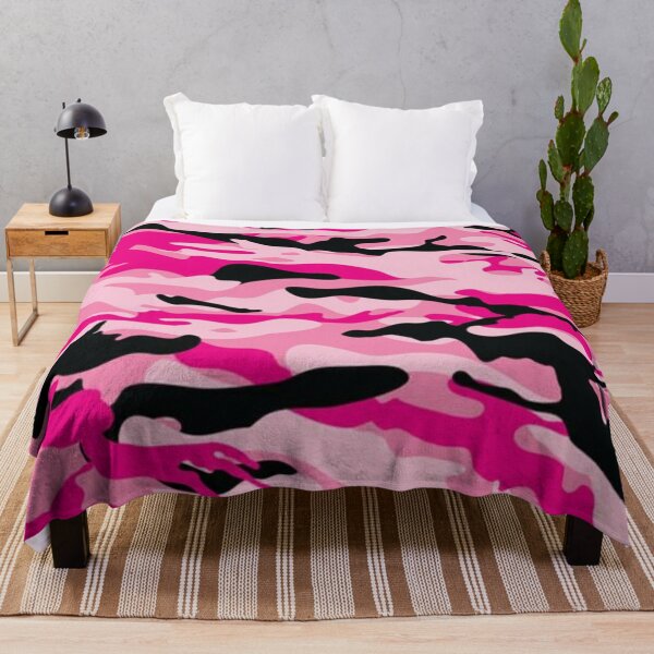 Lhgs5sv Pink Bape Camo Both Sides Throw Pillow Covers Cotton Home