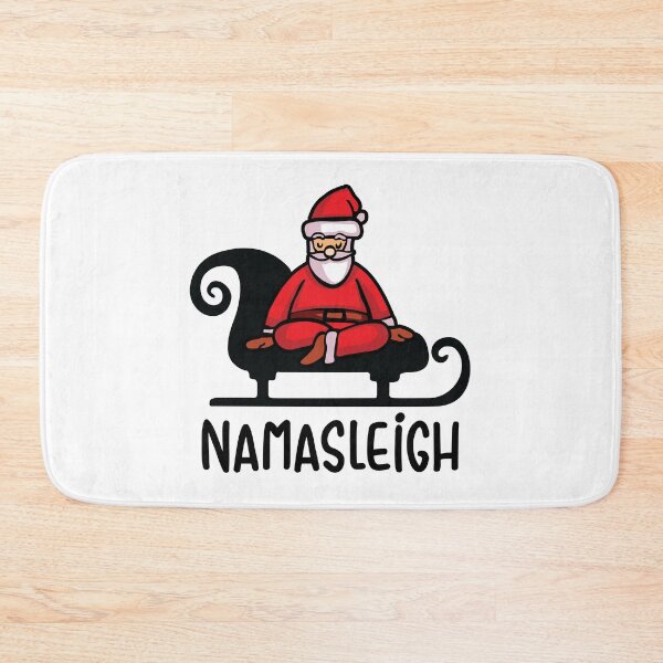 Item preview, Namasleigh Yoga Funny Christmas Sweater designed and sold by KsuAnn.