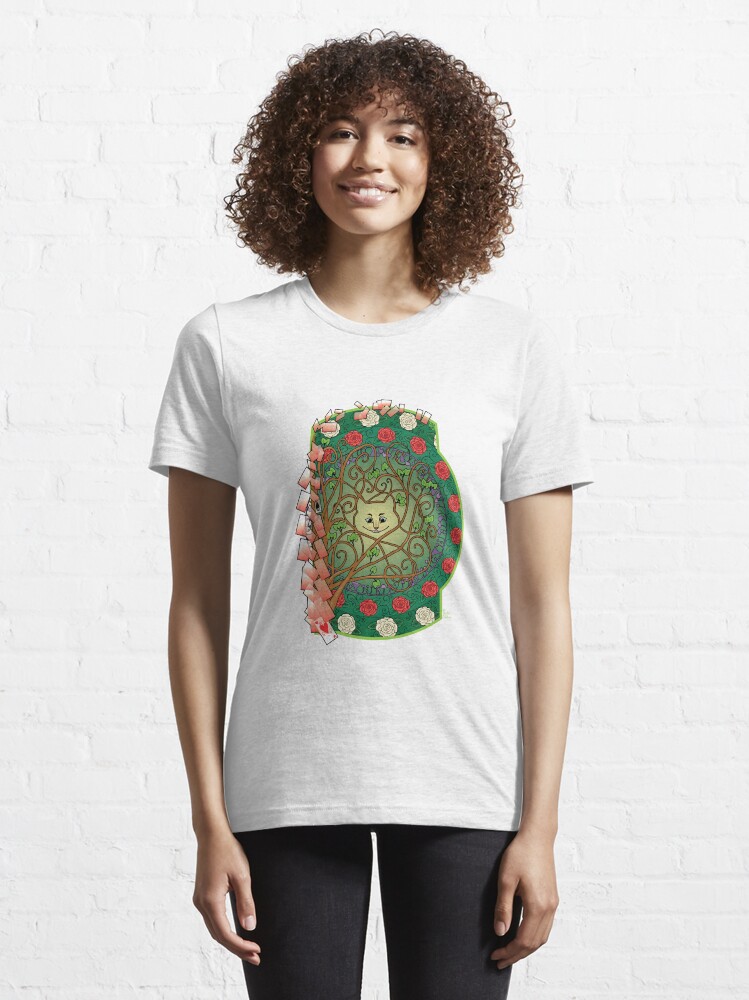 Alternate view of Cat Nouveau Essential T-Shirt