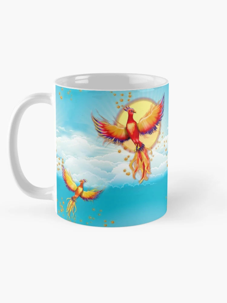 Thumbnail 5 of 6, Coffee Mug, Phoenix Rising designed and sold by SpiceTree.
