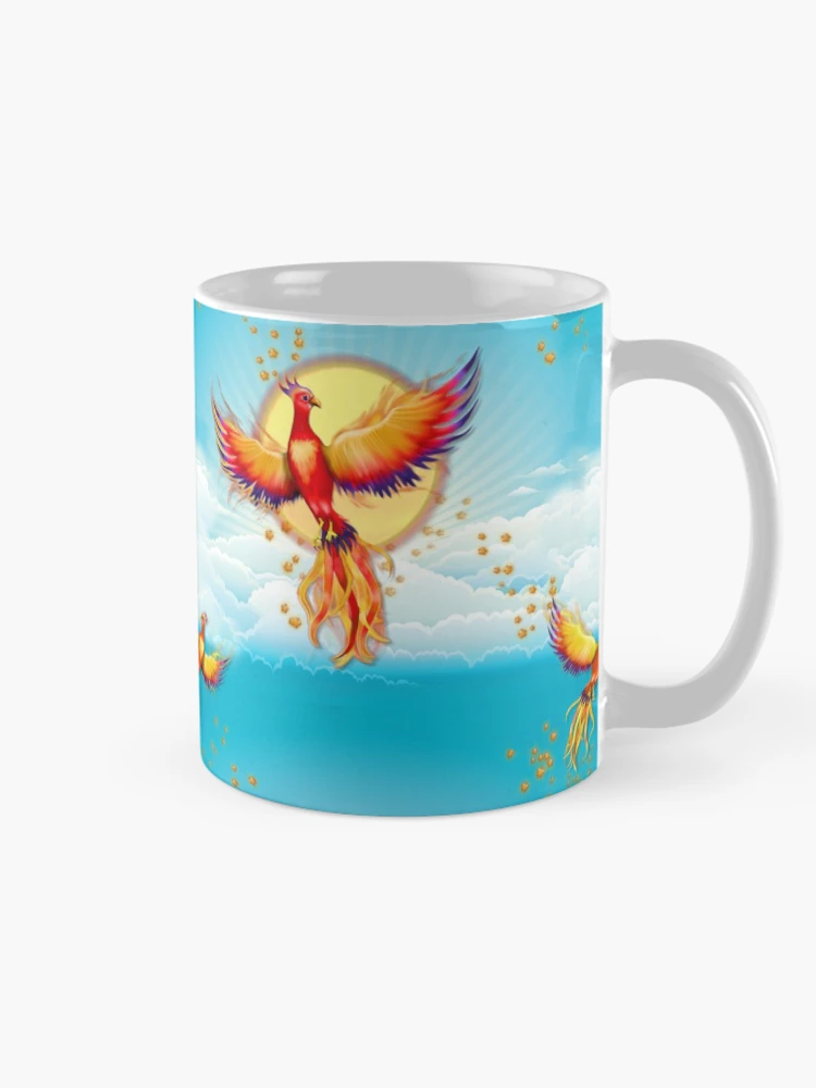 Thumbnail 3 of 6, Coffee Mug, Phoenix Rising designed and sold by SpiceTree.