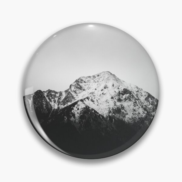 Item preview, Black and white snowy mountain designed and sold by Patrik Lovrin.