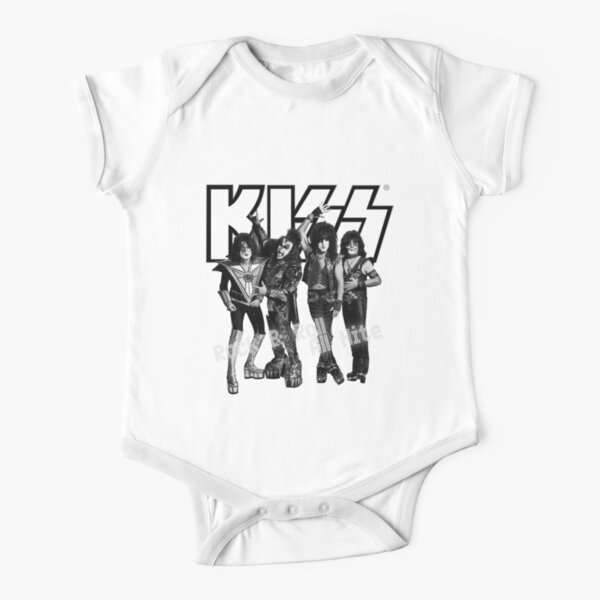 Kiss Short Sleeve Baby One Piece Redbubble Kiss Short Sleeve Baby One Piece Redbubble