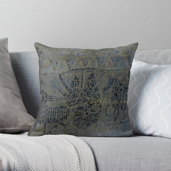 Ancient Chariotier Throw Pillow
