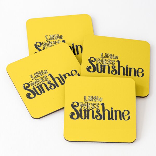Item preview, Little Miss Sunshine hand lettered design designed and sold by WornThinApparel.
