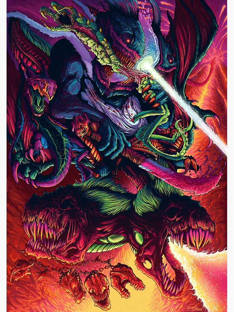 "Hyper Beast " Sticker by Clothing4u Redbubble
