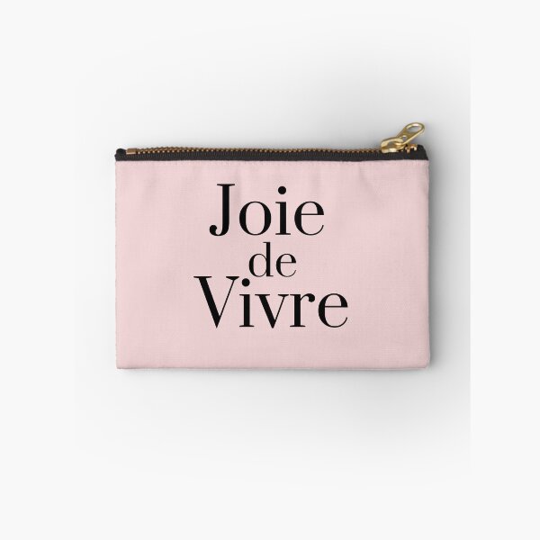 Item preview, Joie de Vivre - French Quote Pink Positivity Inspiring  designed and sold by Mars Babe.