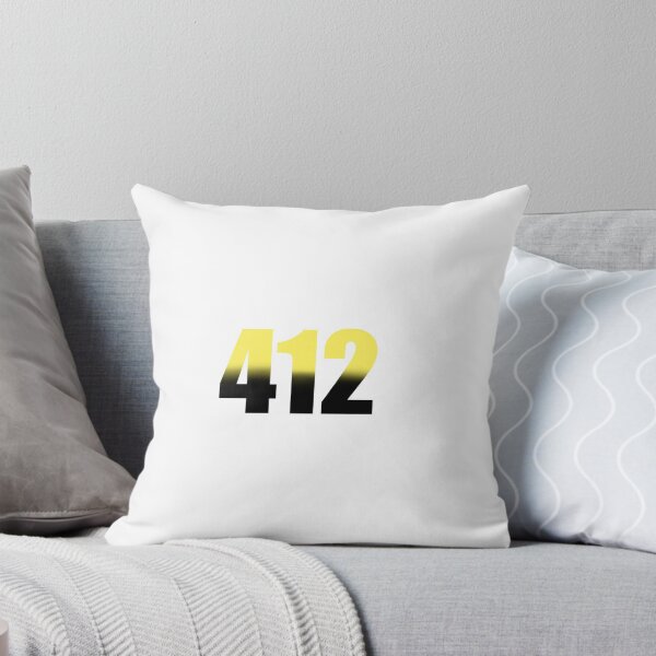 Item preview, Pittsburgh city 412 area code pgh black and yellow designed and sold by Amandamarie22.