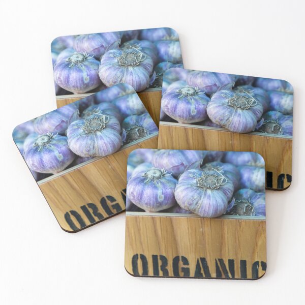 Item preview, Organic Farmer's Market Fresh Whole Garlic Bulb designed and sold by Kevin Miller Photography.