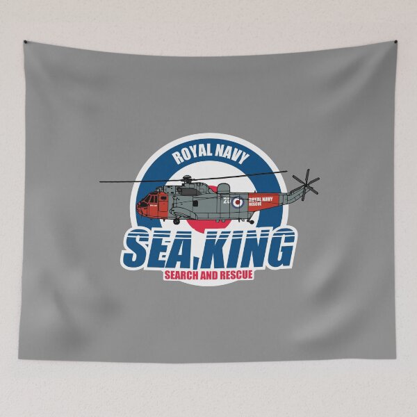 Item preview, Royal Navy Sea King Patch designed and sold by StrongVlad.