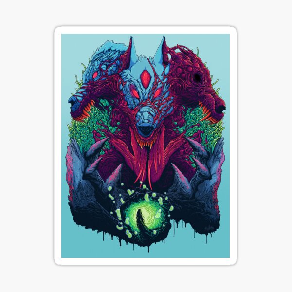 Csgo Hyper Beast Stickers Redbubble