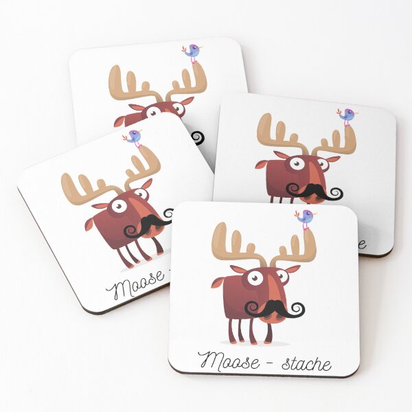 Item preview, Moose tache designed and sold by angieanguk.
