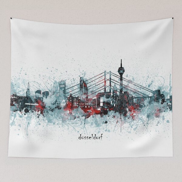 Item preview, dusseldorf skyline designed and sold by BekimART2.