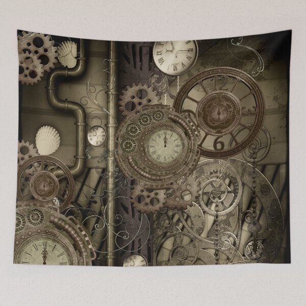 Item preview, Steampunk, clocks and gears designed and sold by nicky2342.