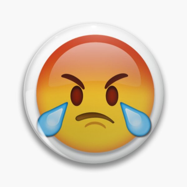 Item preview, Angry Cry Emoji designed and sold by metanoiias.