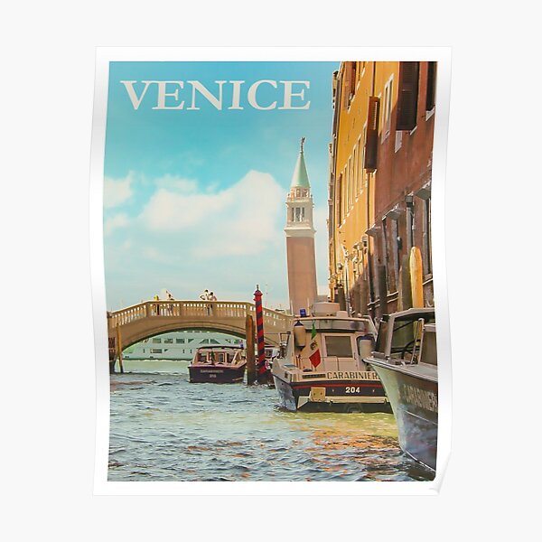 MAGNET Vintage Travel Poster VENICE Italy 1920 Free Shipping 