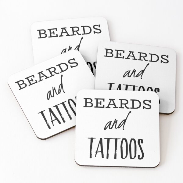 Item preview, Beards and Tattoos designed and sold by averyjesmer.