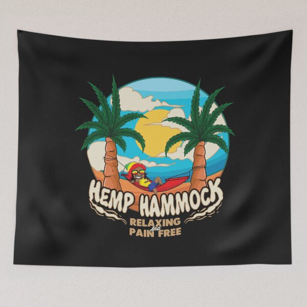 Item preview, Jamaican Hemp Hammock Relaxing and Pain Free CBD designed and sold by Sbgarror.