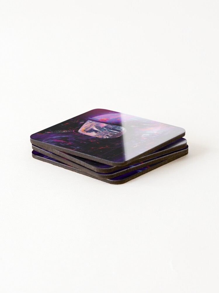 Thumbnail 4 of 5, Coasters (Set of 4), Dissolution designed and sold by nicebleed.