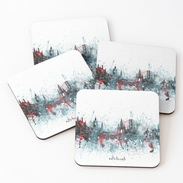 Item preview, edinburgh skyline designed and sold by BekimART2.