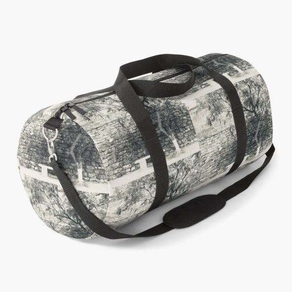 Item preview, Stone park bench, Asia tree black and white designed and sold by Zwuck.