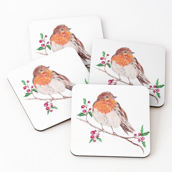 Item preview, Christmas Robin designed and sold by BlossomandIvy.