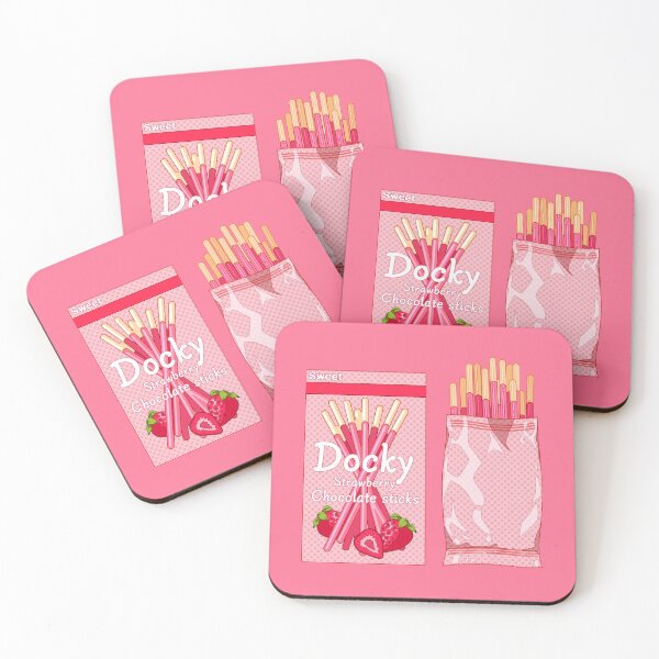 Item preview, Japanese strawberry chocolate sweets with the strawberry flavor  designed and sold by AnGoArt.