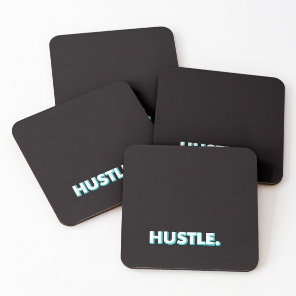 Item preview, HUSTLE in black designed and sold by SquareClub.