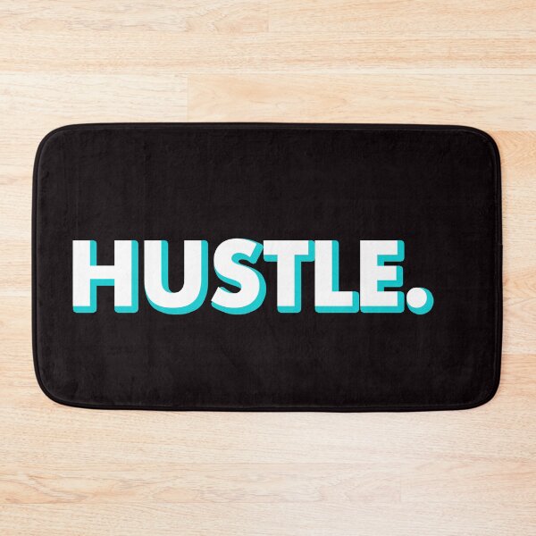 Item preview, HUSTLE in black designed and sold by SquareClub.
