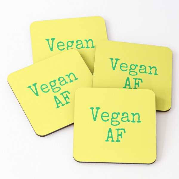 Item preview, Vegan AF designed and sold by CatMonkStudios.