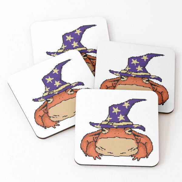 Item preview, Tomato Frog Wizard Pixel Art designed and sold by Ronnie1107.