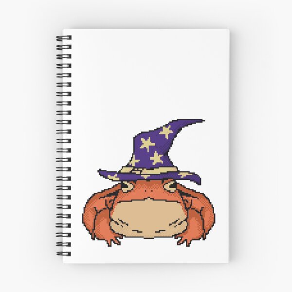 Item preview, Tomato Frog Wizard Pixel Art designed and sold by Ronnie1107.