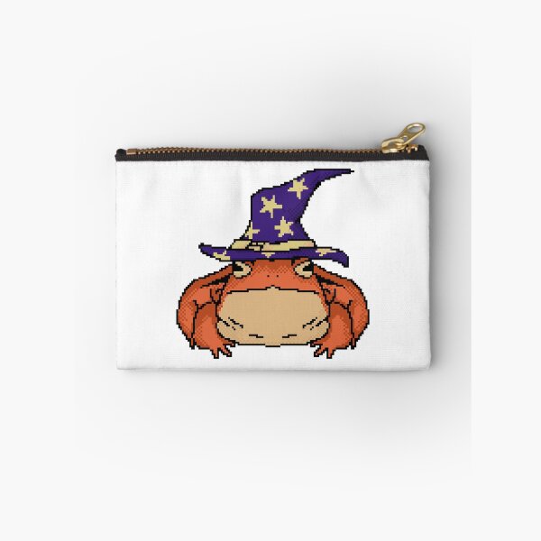 Item preview, Tomato Frog Wizard Pixel Art designed and sold by Ronnie1107.