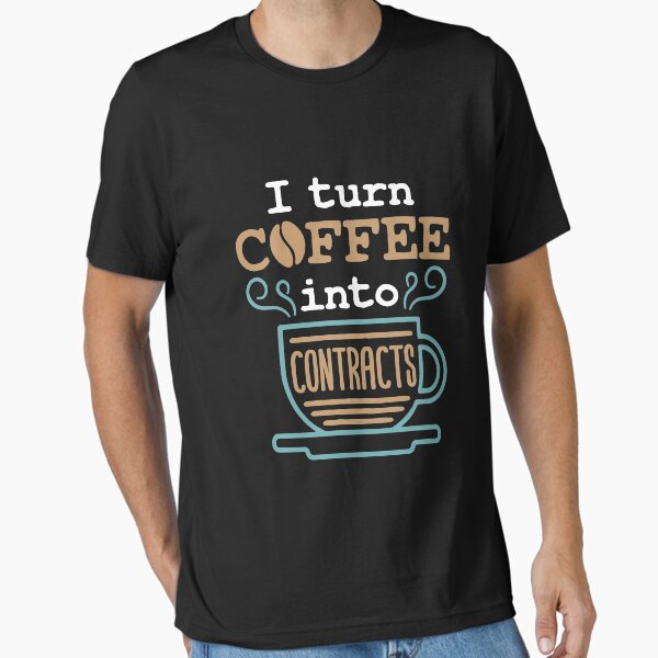 Artikel-Vorschau von Rechtsanwalt Unternehmensanwalt Ich verwandle Kaffee in Verträge, designt und verkauft von jaygo.