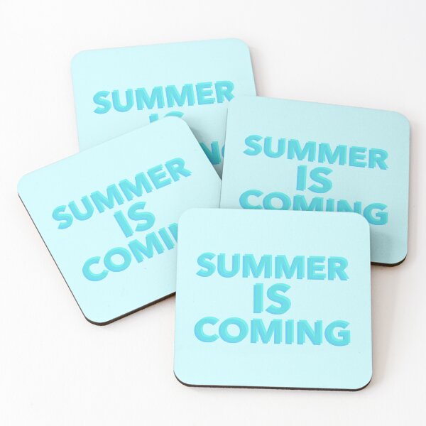 Item preview, Typography Summer is coming. Gift for summer time designed and sold by TamGustam.