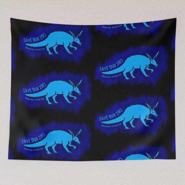 Item preview, Day 9- Watercolour Aardvark  designed and sold by CelticDragoness.