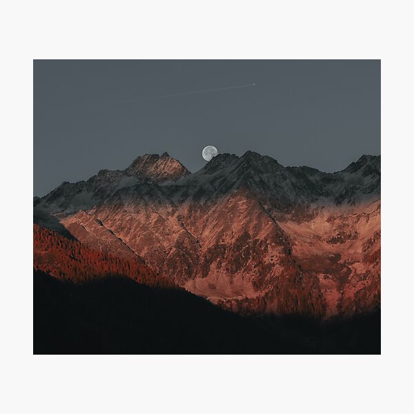 Item preview, FULL MOON BEHIND MOUNTAINS designed and sold by Eston Kamau.
