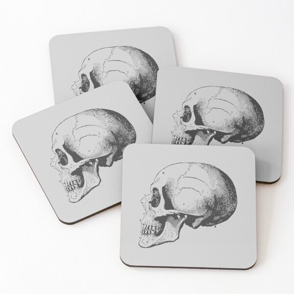 Item preview, anatomical skull designed and sold by ThrowBack-Clot.