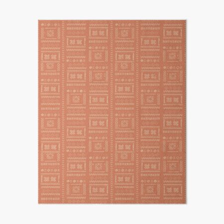 A1 - Traditional Anthropologie Moroccan orange Artwork. Bath Mat 24 × 17  sold by Kierstengardenia, SKU 41018230