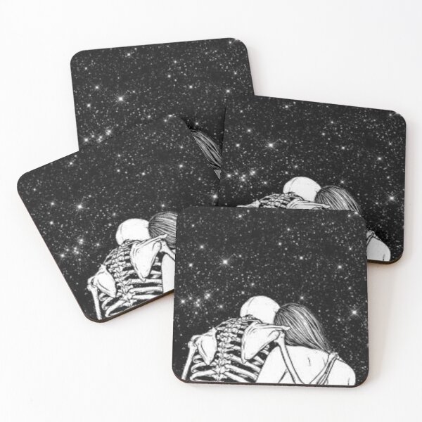 Item preview, skeleton and girl designed and sold by ClecleDesign.