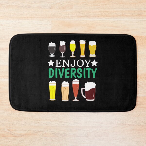 Item preview, Funny Drinking Beer Gift Enjoy Diversity Gift for Beer Lover design designed and sold by D-C-Designs.