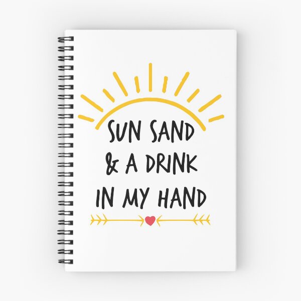 Item preview, Sun Sand and A Drink in My Hand, A Ring on My Hand, Bachelorette Party designed and sold by Noussairox.
