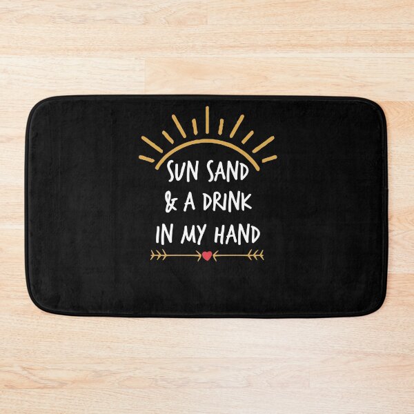 Item preview, Sun Sand and A Drink in My Hand, A Ring on My Hand, Bachelorette Party designed and sold by Noussairox.
